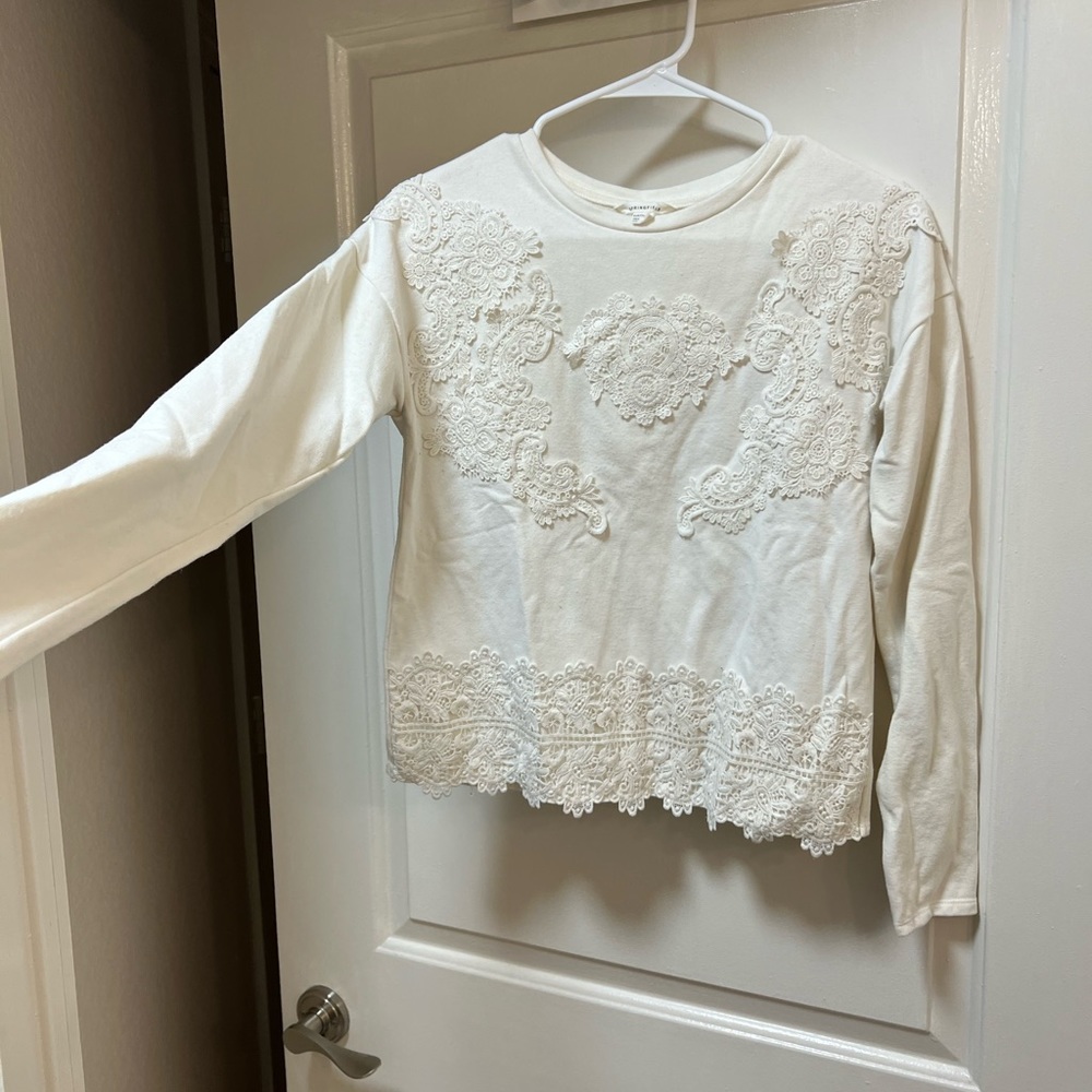 Springfield ivory cotton sweater